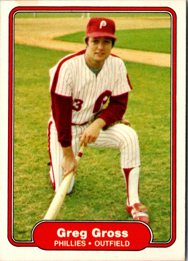 1982 Fleer Greg Gross #246