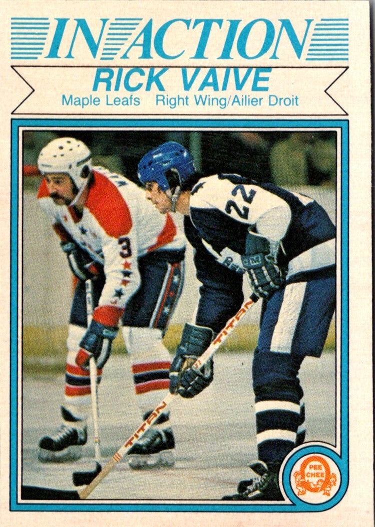 1982 O-Pee-Chee Rick Vaive