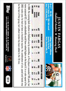 2005 Topps Justin Fargas