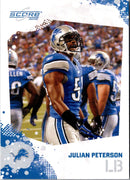 2010 Score Julian Peterson