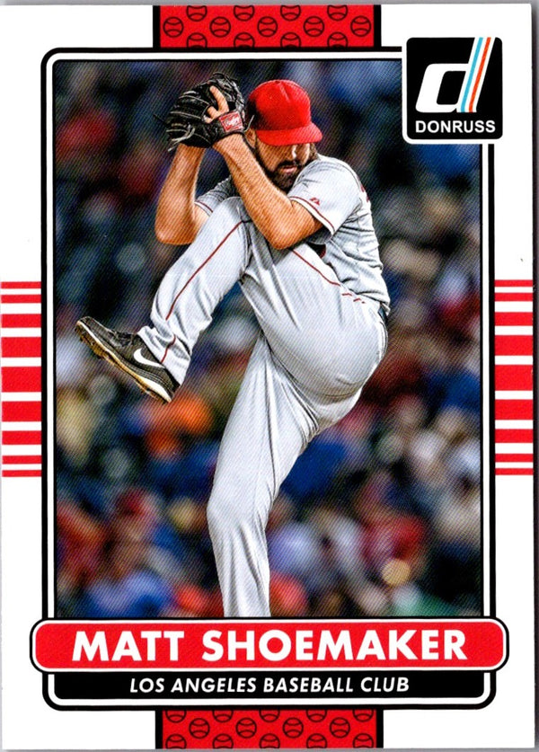 2015 Donruss Matt Shoemaker #102