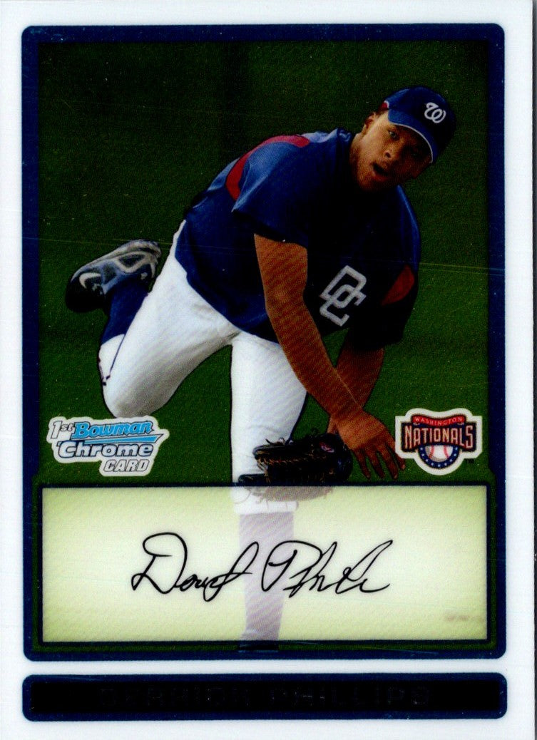 2009 Bowman Chrome Prospects Derrick Phillips