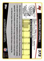 2006 Topps Maurice Stovall #372 Rookie