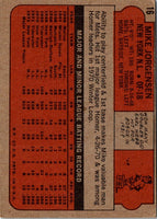 1972 Topps Mike Jorgensen #16