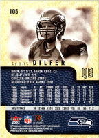 2002 Fleer Genuine Trent Dilfer #105