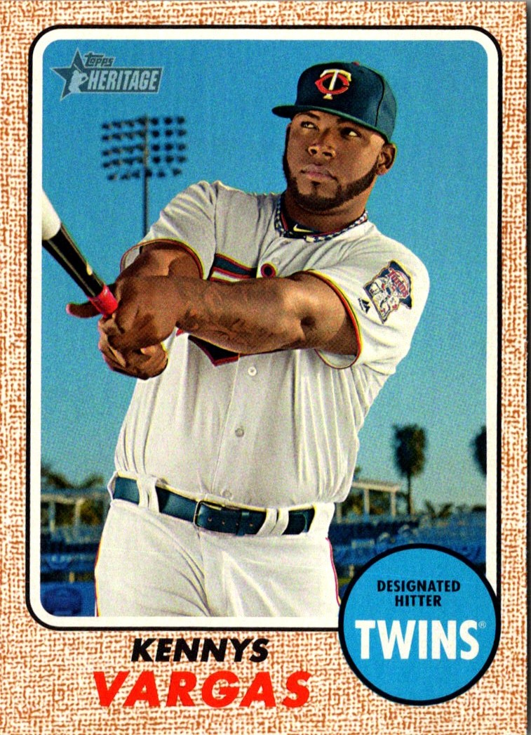 2017 Topps Heritage Kennys Vargas