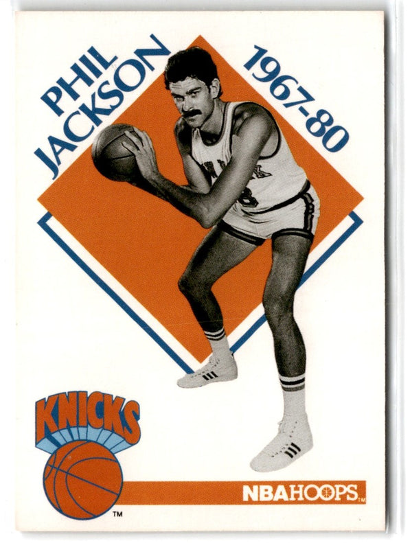 1990 Hoops Phil Jackson #348