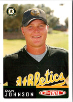2002 Topps Total Dan Johnson #841 Rookie