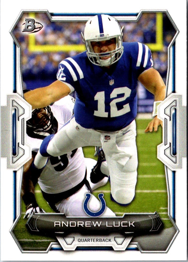 2015 Bowman Andrew Luck