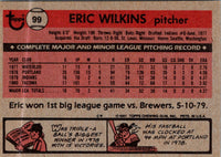 1981 Topps Eric Wilkins #99
