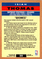 1992 Fleer Isiah Thomas #255