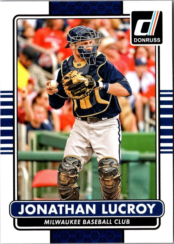 2015 Donruss Jonathan Lucroy #116