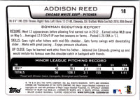 2012 Bowman Draft Picks & Prospects Chrome Addison Reed #18