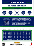 2012 Score Jannik Hansen #456
