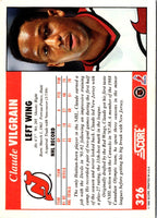 1992 Score Claude Vilgrain #326
