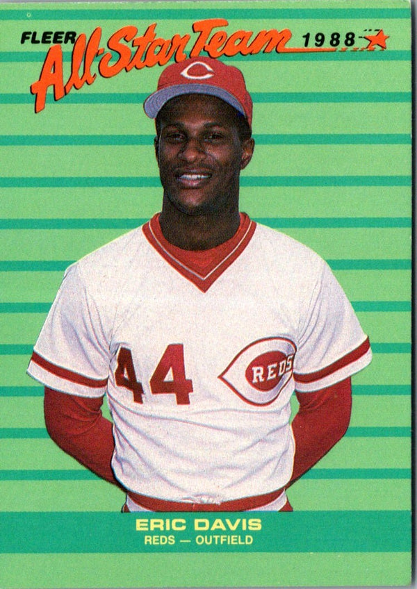 1988 Fleer All-Stars Eric Davis #7