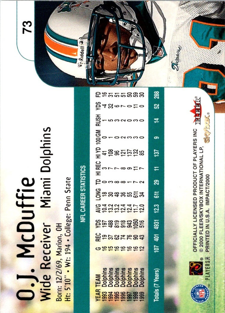 2000 Impact O.J. McDuffie