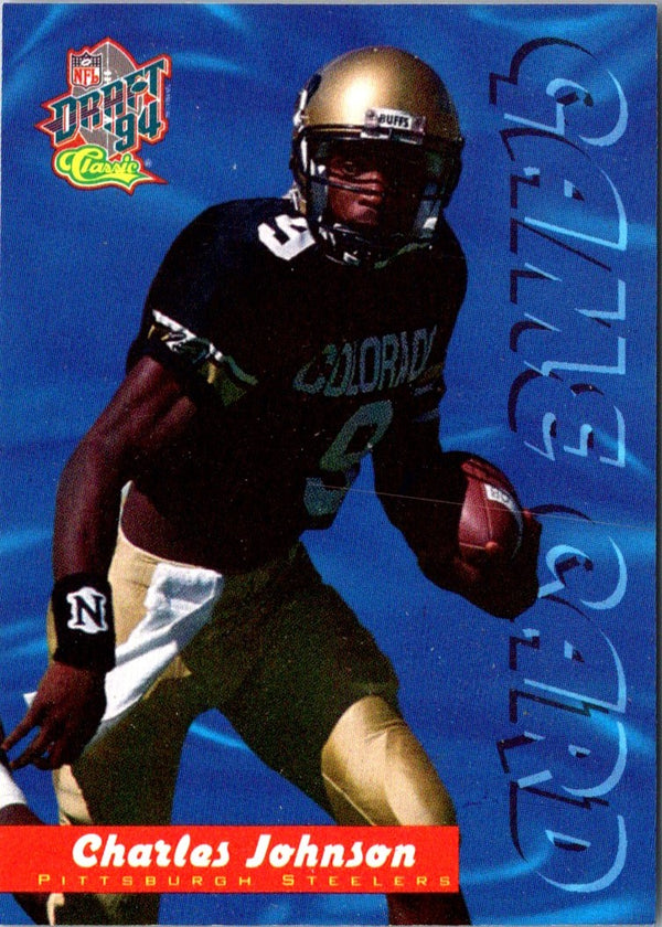 1994 Classic NFL Draft Game Cards Charles Johnson #GC9