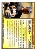 1999 Topps Traded Rookies Arturo McDowell