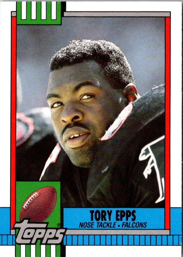 1990 Topps Traded Tory Epps #126T Rookie