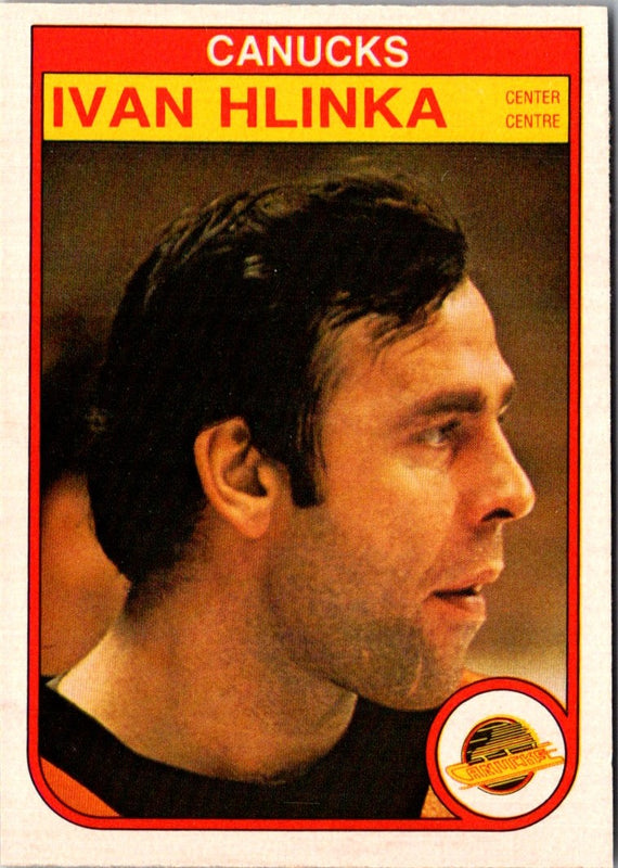 1982 O-Pee-Chee Ivan Hlinka #346 Rookie