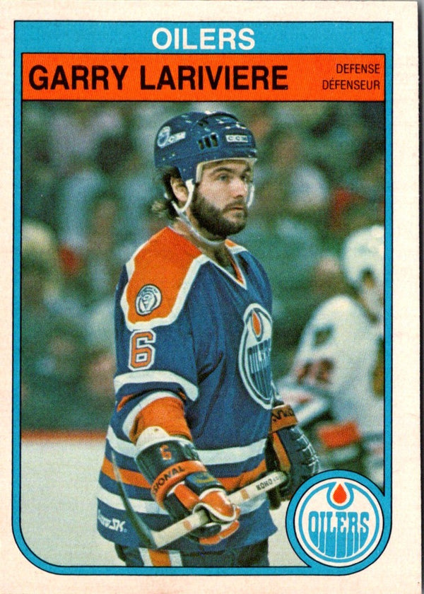 1982 O-Pee-Chee Garry Lariviere #116