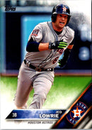 2016 Topps Jed Lowrie