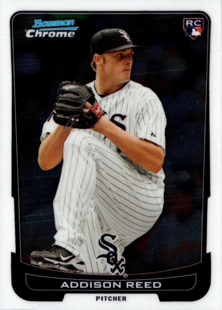 2012 Bowman Draft Picks & Prospects Chrome Addison Reed