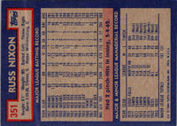 1984 Topps Russ Nixon #351