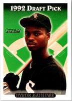 1993 Topps Gold Byron Mathews #612
