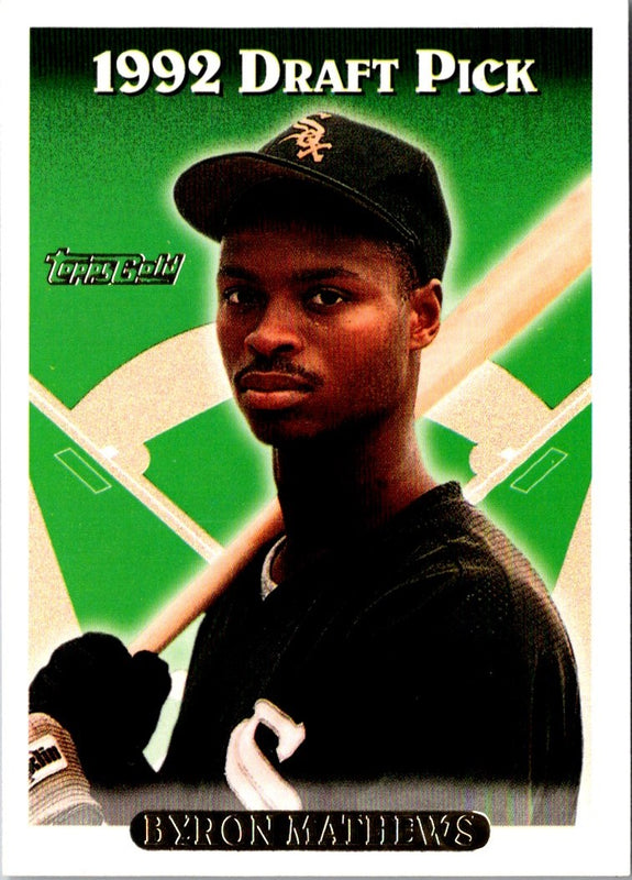 1993 Topps Gold Byron Mathews #612