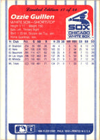 1986 Fleer League Leaders Ozzie Guillen #17