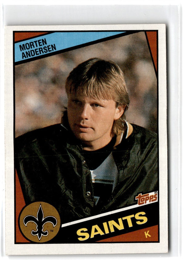 1984 Topps Morten Andersen #300 Rookie