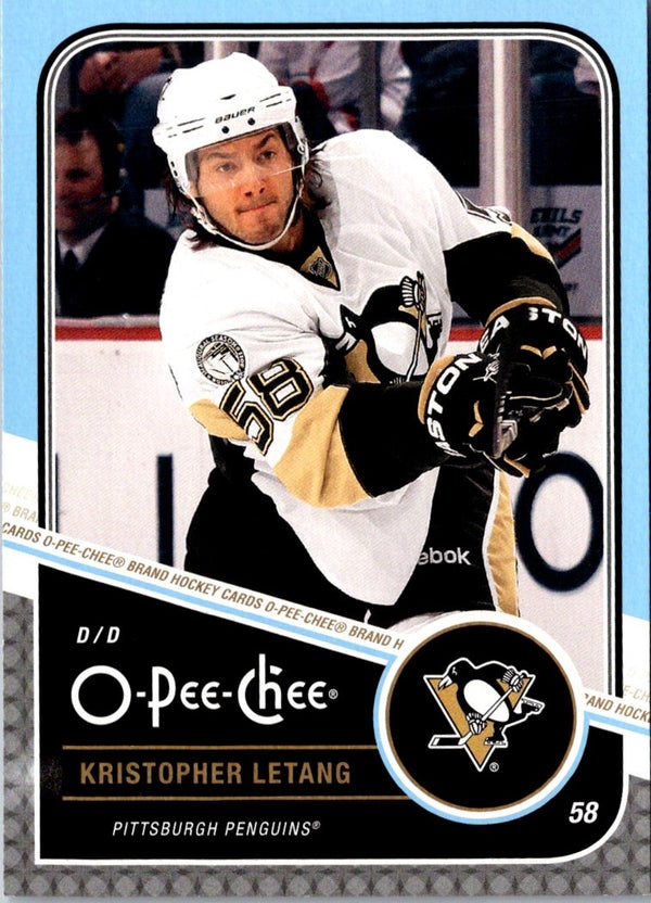 2011 O-Pee-Chee Kristopher Letang #484