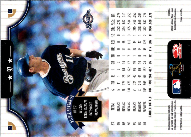 2002 Donruss Richie Sexson