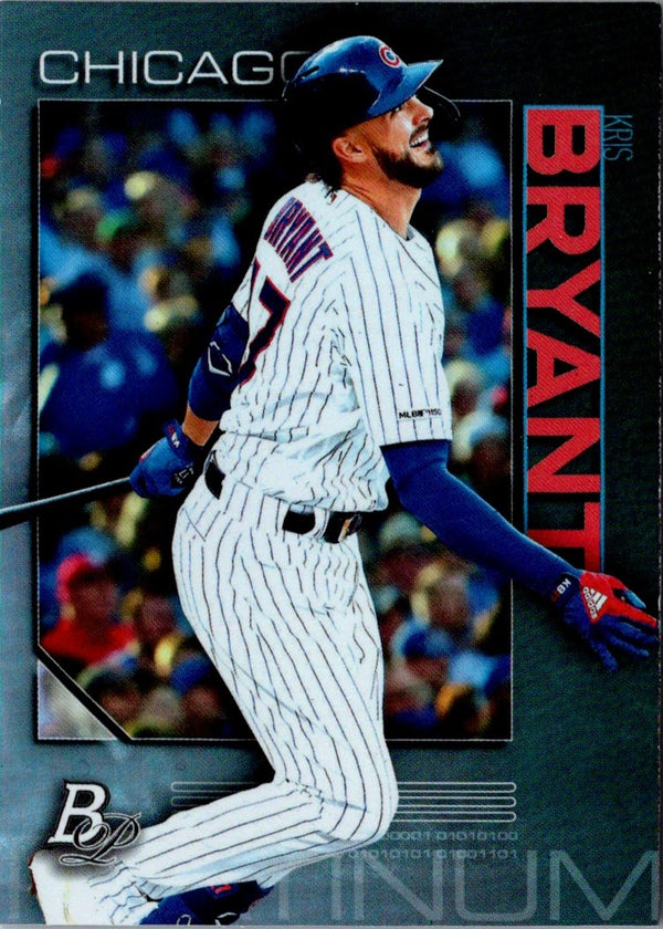 2020 Bowman Platinum Kris Bryant #36