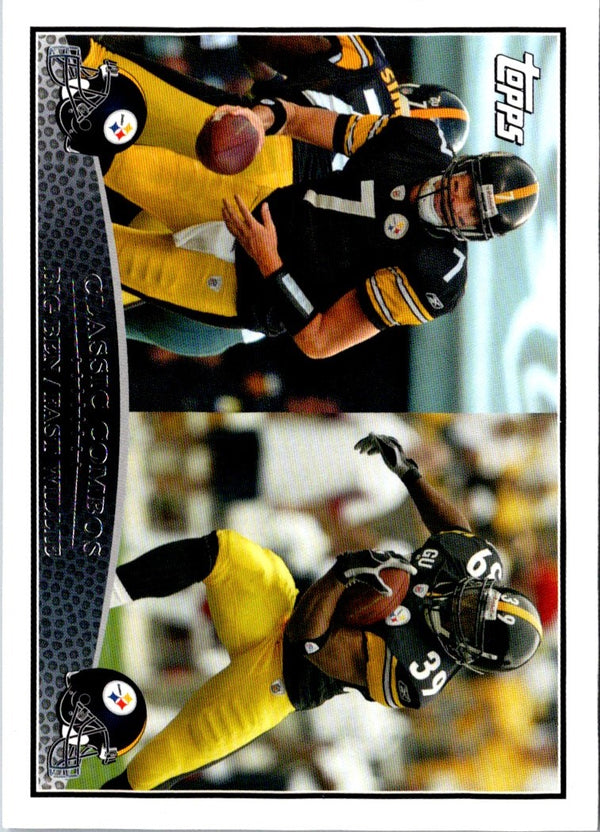 2009 Topps Ben Roethlisberger/Willie Parker #329