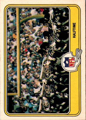 1981 Fleer Team Action Halftime #79