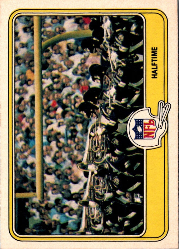 1981 Fleer Team Action Halftime #79