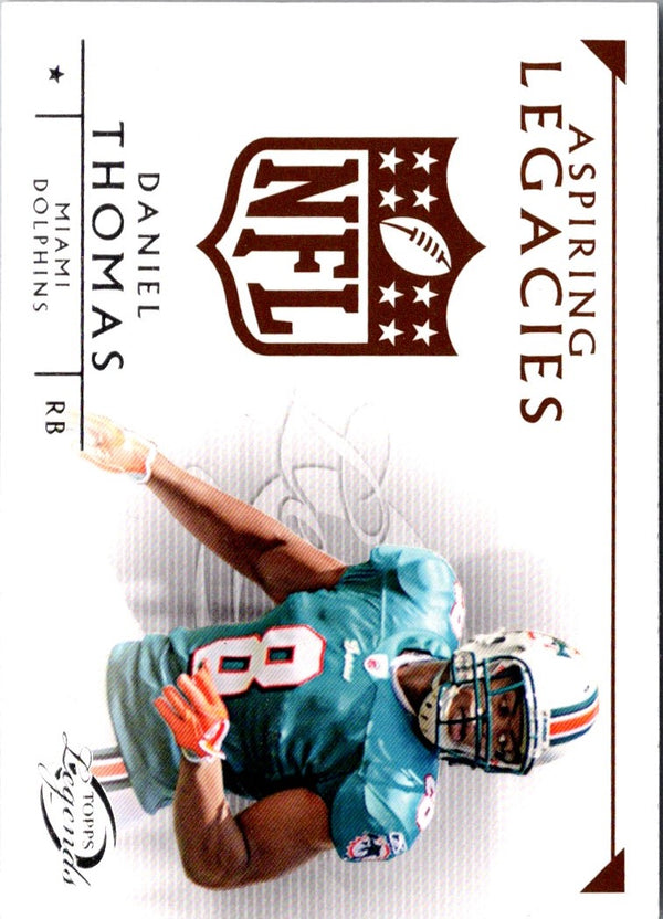 2011 Topps Gridiron Legends Aspiring Legacies Daniel Thomas #AL-DT