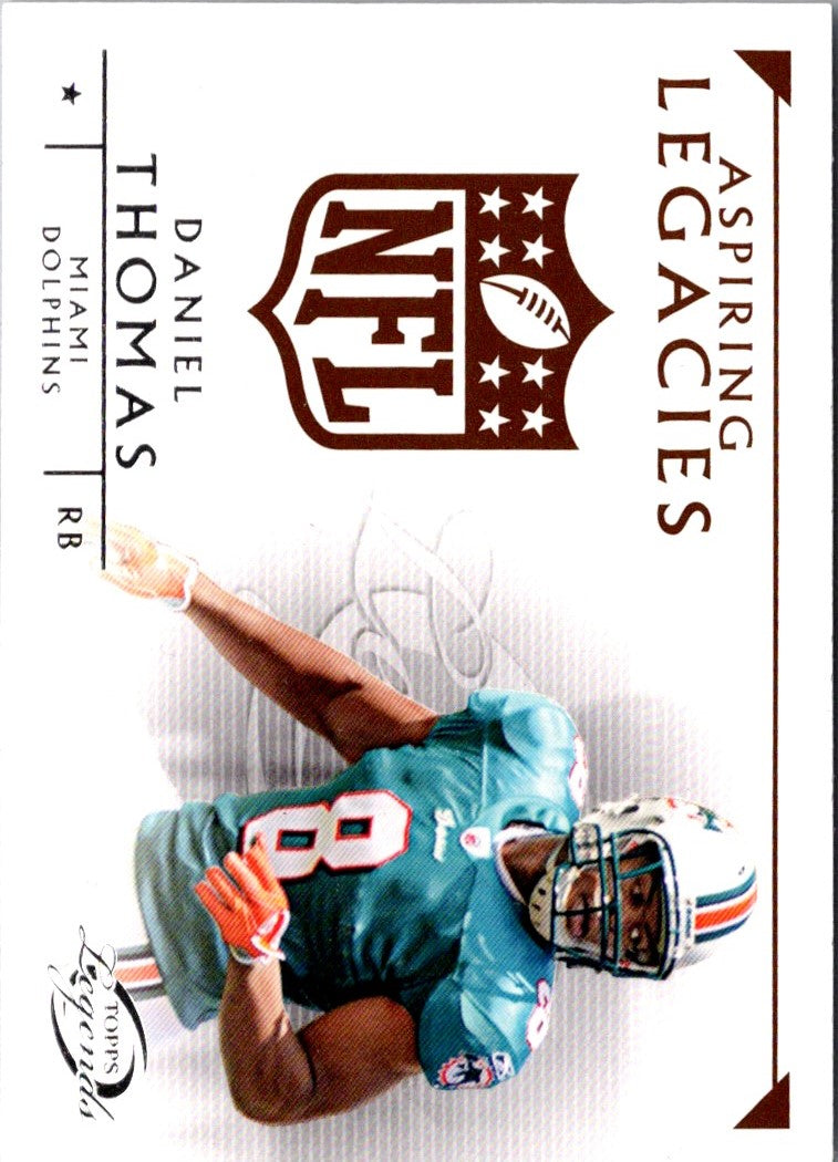 2011 Topps Gridiron Legends Aspiring Legacies Daniel Thomas