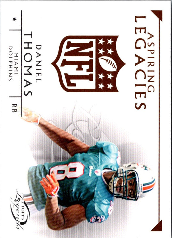 2011 Topps Gridiron Legends Aspiring Legacies Daniel Thomas #AL-DT