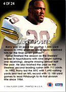 1994 Fleer Barry Foster