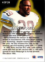 1994 Fleer Barry Foster #384