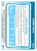 2011 Bowman Chrome Prospect Sammy Solis