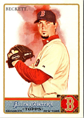 2011 Topps Allen & Ginter Josh Beckett #116