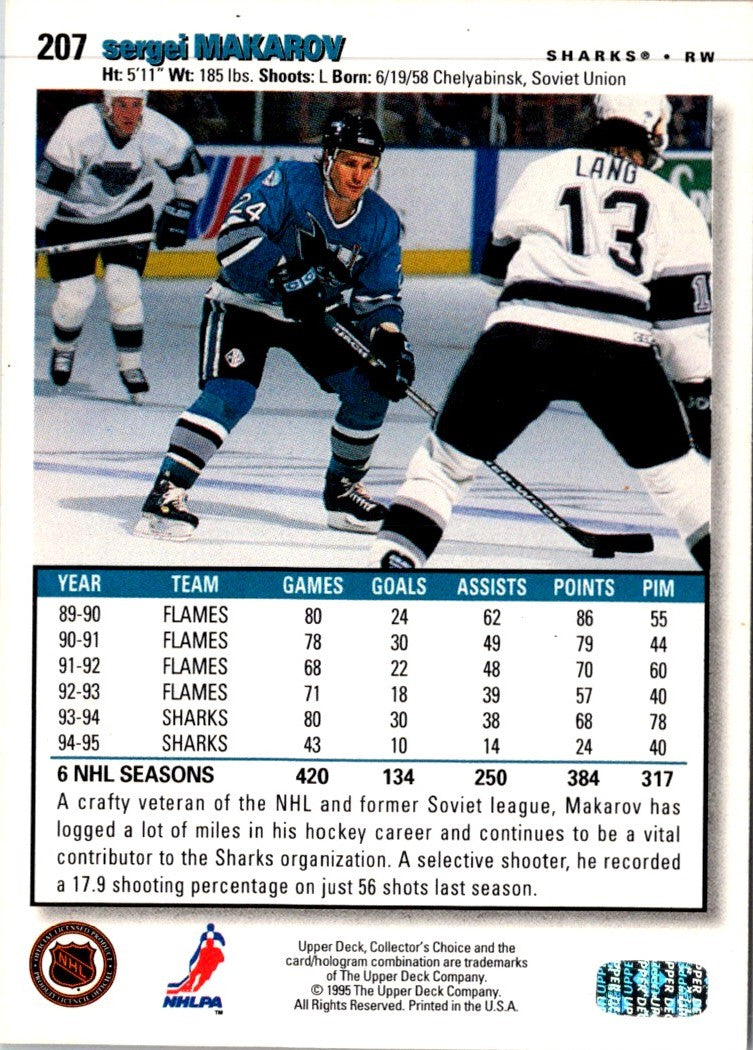 1995 Upper Deck Sergei Makarov