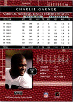 2001 Playoff Absolute Memorabilia Charlie Garner #78