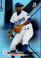 2019 Bowman Platinum Top Prospects Josiah Gray #TOP-44
