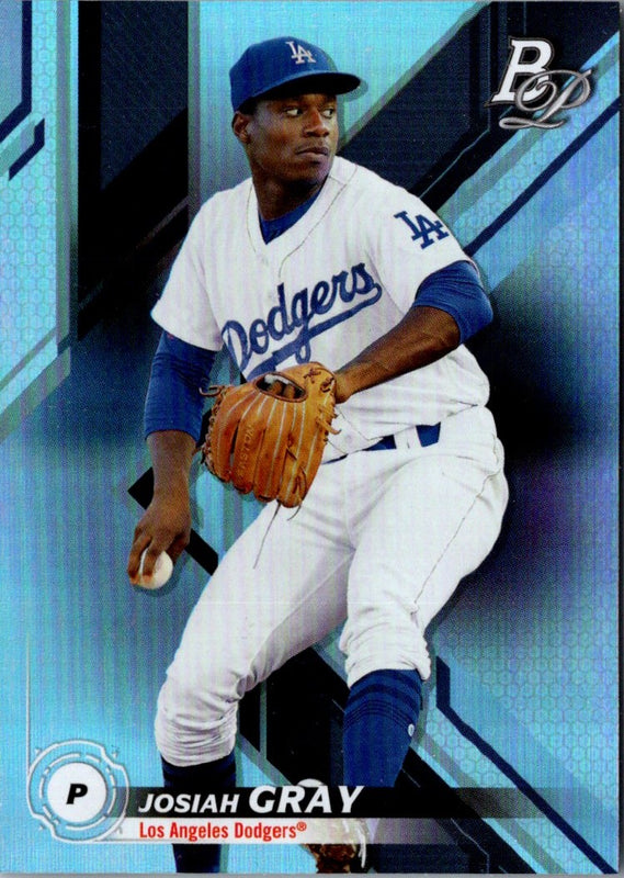 2019 Bowman Platinum Top Prospects Josiah Gray #TOP-44